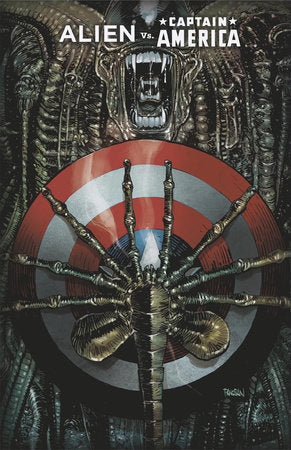 Alien vs. Captain America #1B (Foil variant)