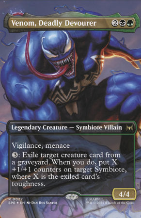 All-New Venom #258C (Magic: The Gathering variant)
