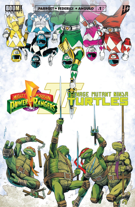 Mighty Morphin Power Rangers/Teenage Mutant Ninja Turtles, Vol. 3 #1N (FOC variant)