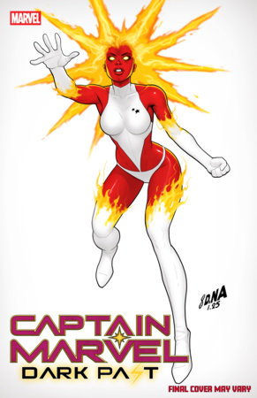 Captain Marvel: Dark Past #1E (Color Block White variant)