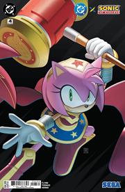 DC X Sonic The Hedgehog #4C (2nd printing)