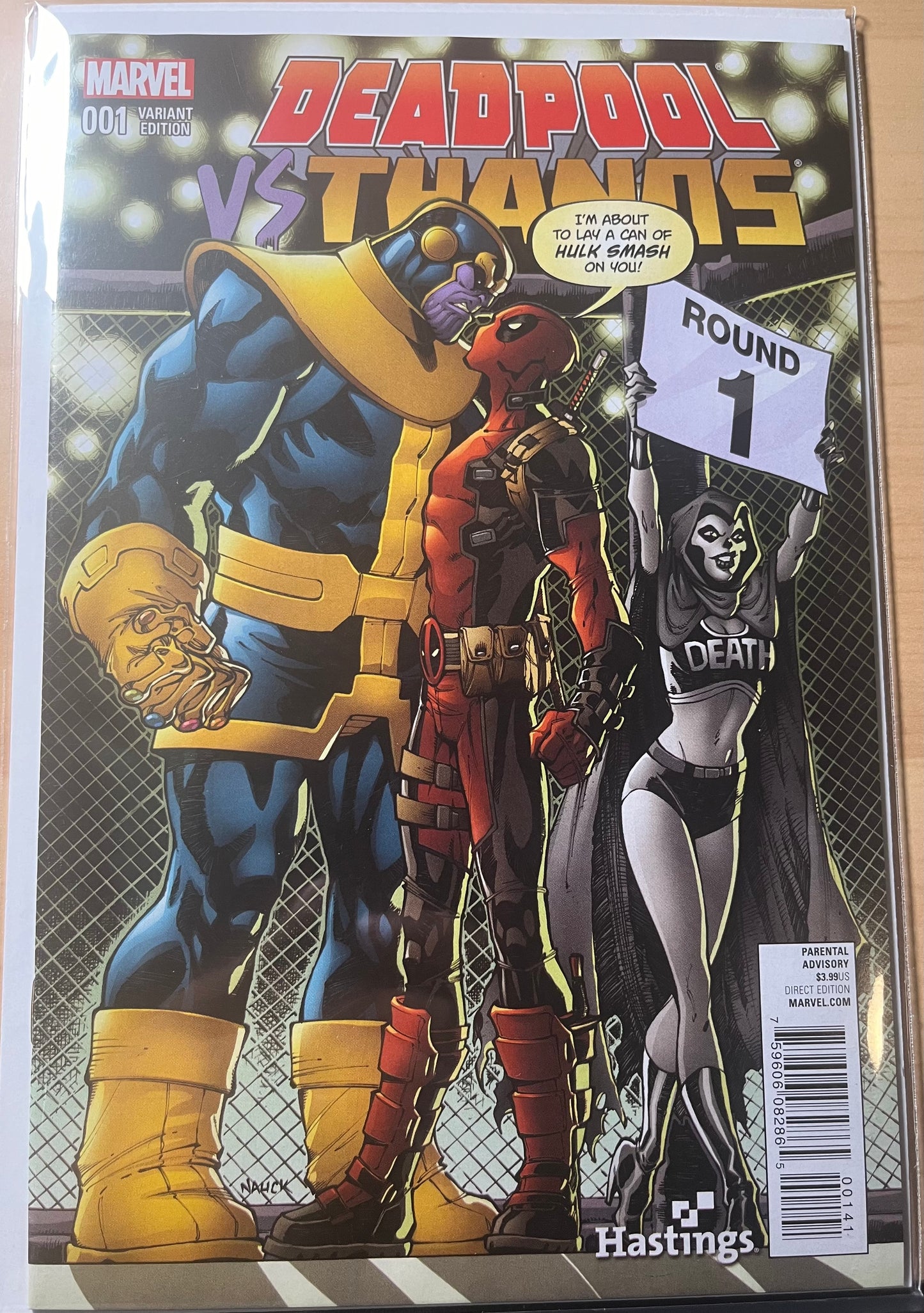 Deadpool vs Thanos #1D