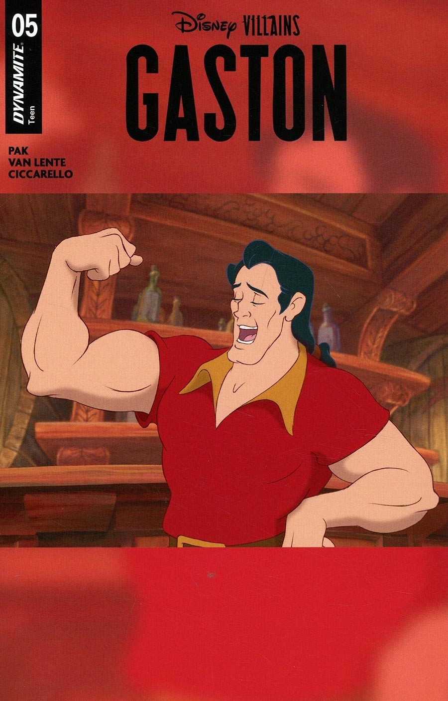 Disney Villains: Gaston #5B (Animation Art variant)