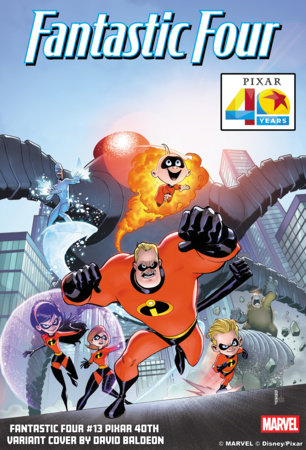 Fantastic Four, Vol. 8 #13C (Pixar's 40th Anniversary - The Incredibles variant)