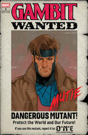 Gambit: Wanted #1F (Mutie variant)