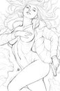 Gun Honey: Doubles Down #1L (B&W VIrgin variant)