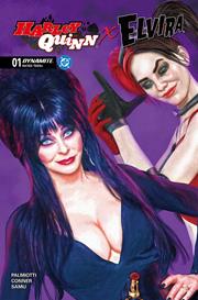 Harley Quinn x Elvira #1H (Foil variant)
