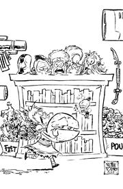 I Hate Fairyland, Vol. 2 #46E (Youngblood Team-Up B&W variant)