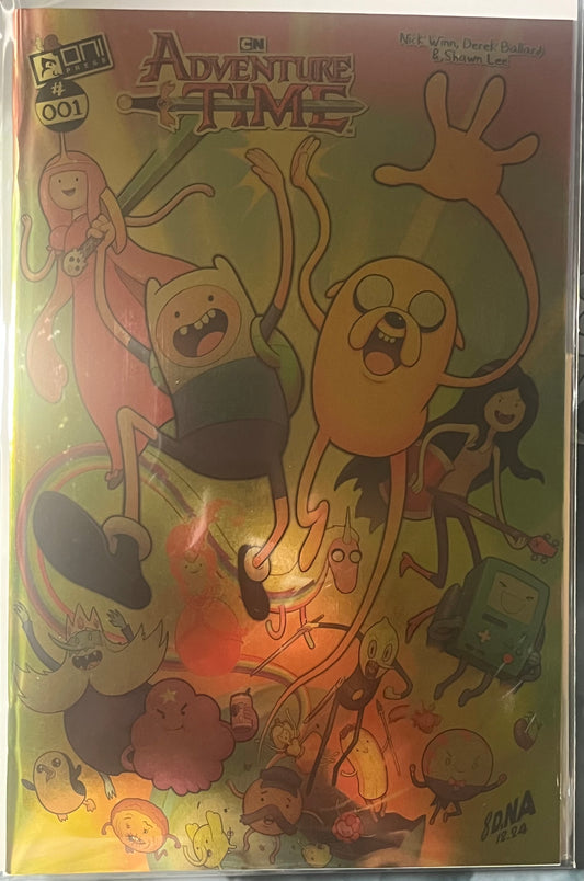 Adventure Time #1G (Oni Press) (gold Variant) (foil)