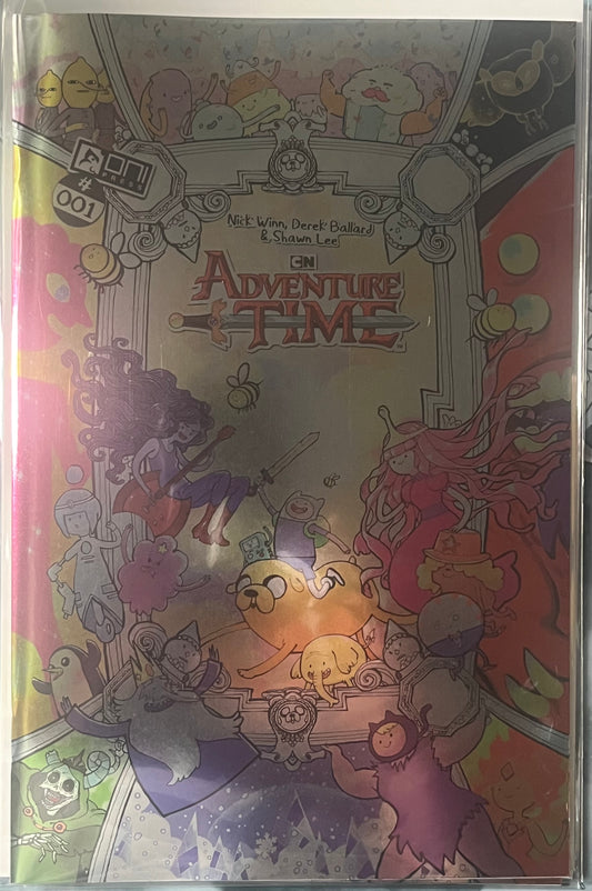 Adventure Time (oni press) #1H (Silver Variant)(foil)