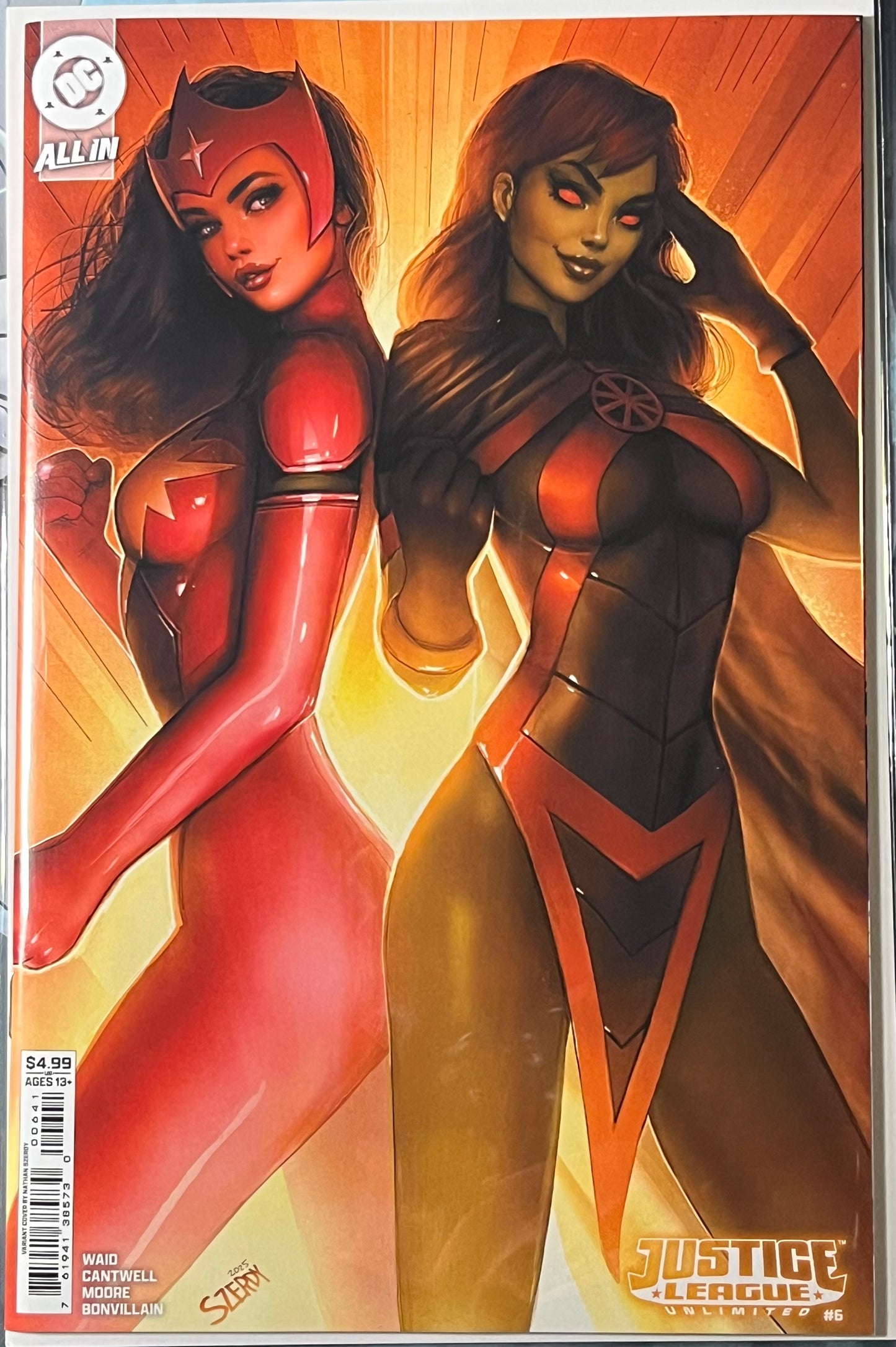Justice League Unlimited #6D
