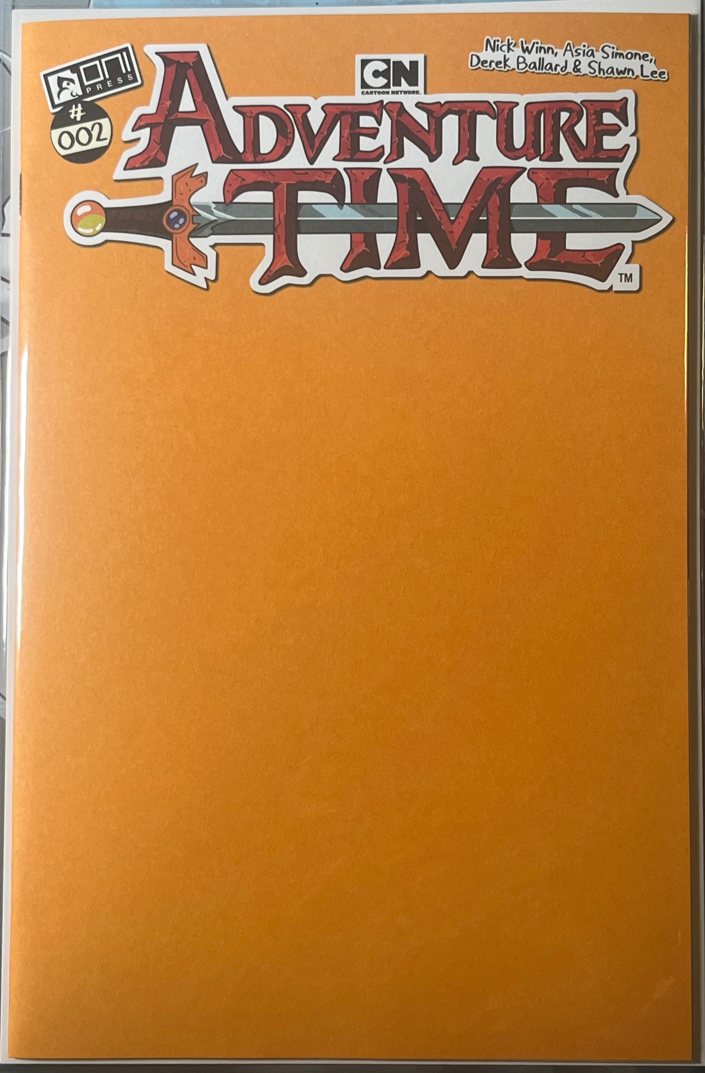 Adventure Time (Oni Press) #2C (Yellow Jake Blank Sketch)