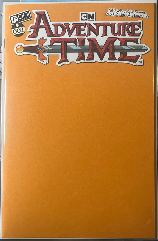 Adventure Time (Oni Press) #2C (Yellow Jake Blank Sketch)