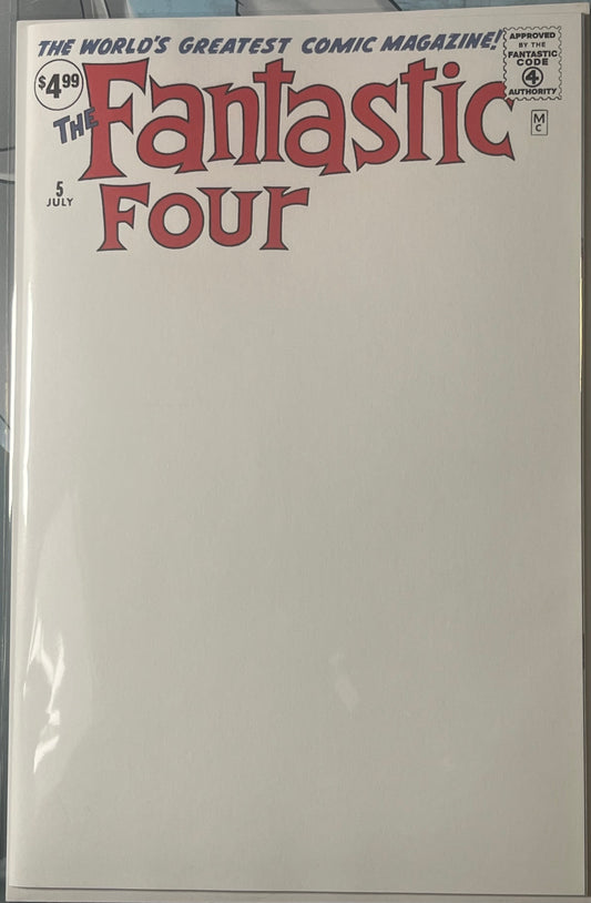 The Fantastic Four #5 (Blank)