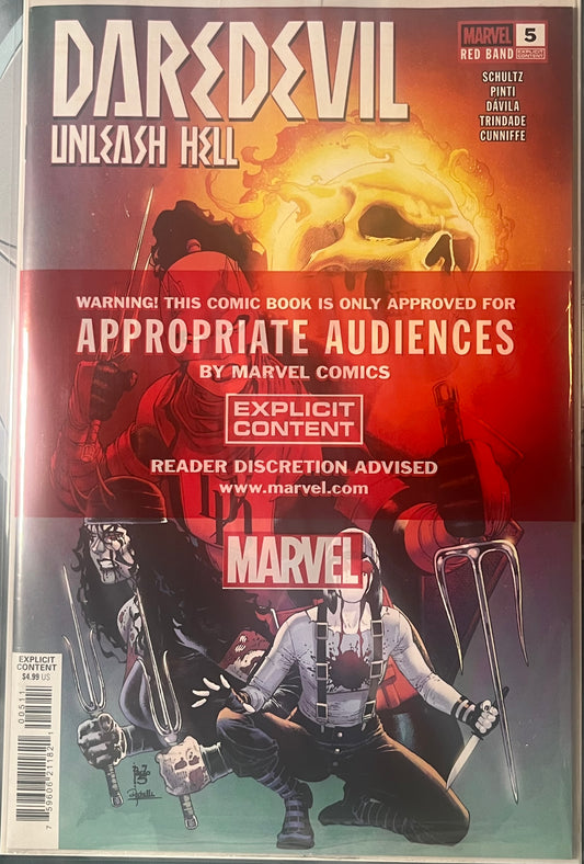 Daredevil: Unleash Hell-Red Band #5A