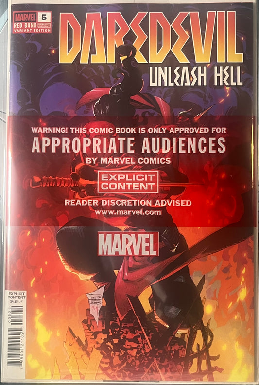 Daredevil: Unleash Hell-Red Band #5B