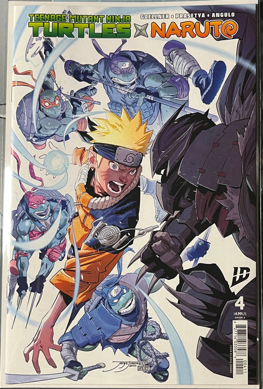 Teenage Muntant Ninja Turtles X Naruto #4A