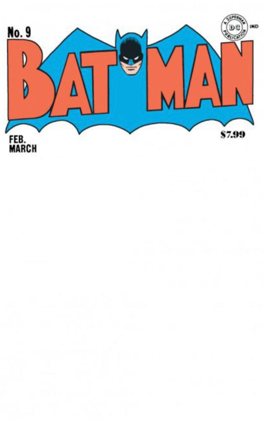 Batman, Vol. 1 #9C (Blank variant)