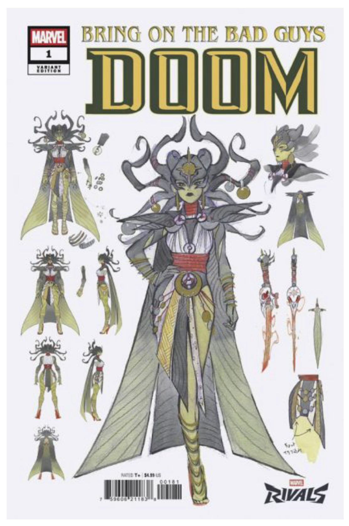 Bring on the Bad Guys: Doom #1J (Marvel Rivals variant)