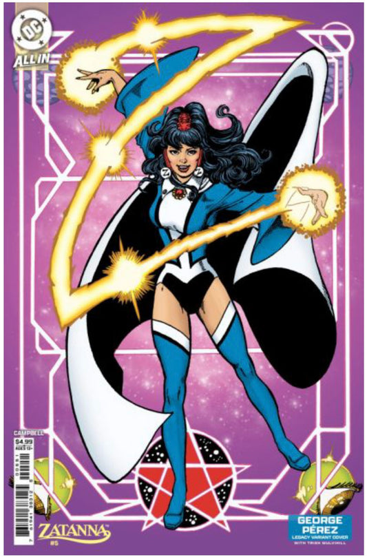 Zatanna, Vol. 3 #5D (Legacy variant)