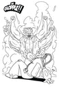 Glopple!! (Keenspot Entertainment) #2C (Coloring Book variant)