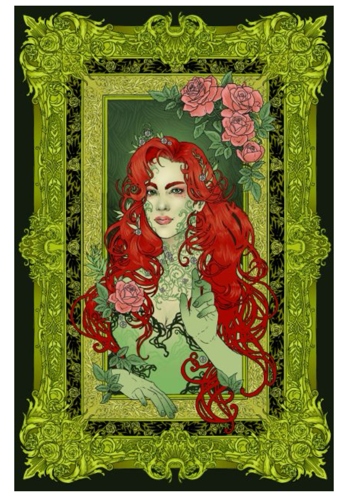 Gotham City Sirens: Unfit for Orbit #1F (1:25 ratio)