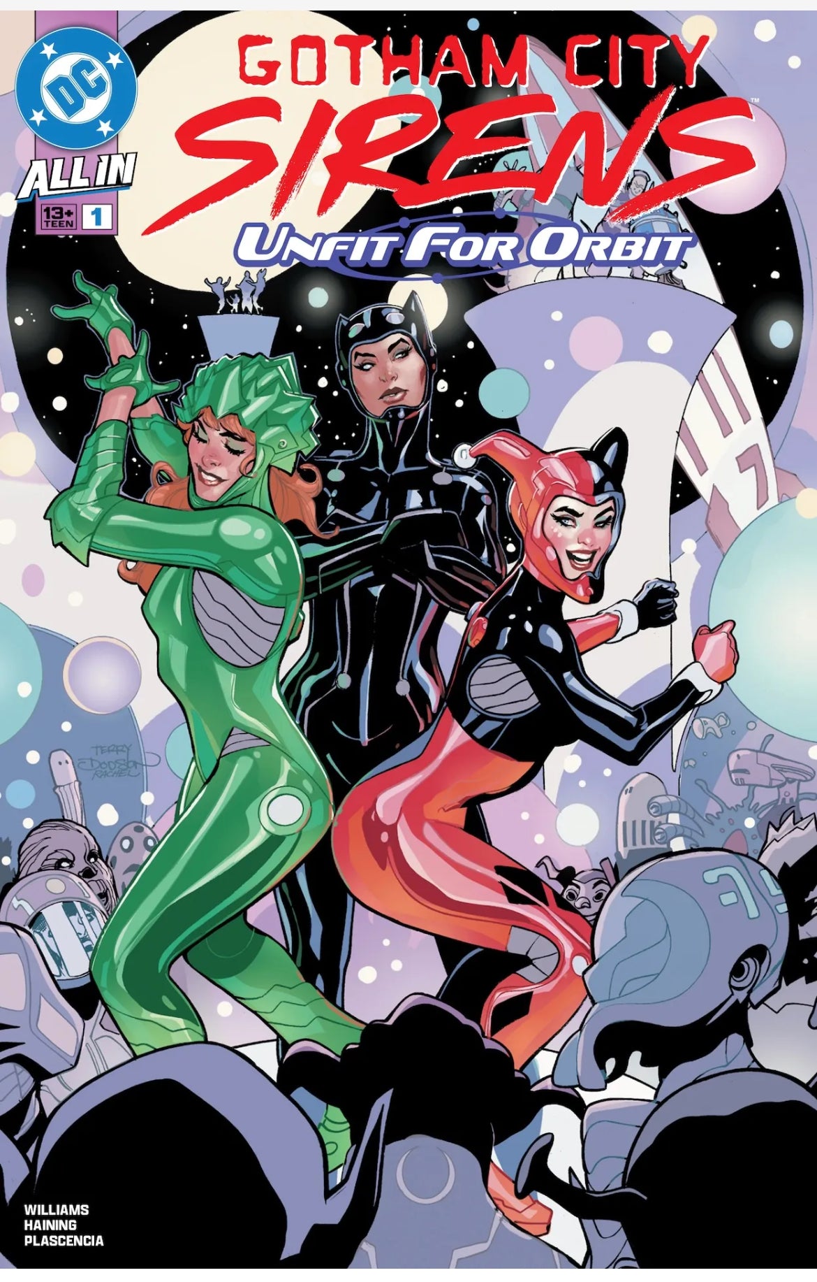 Gotham City Sirens: Unfit for Orbit #1A