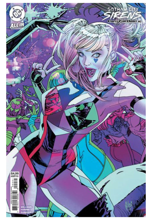 Gotham City Sirens: Unfit for Orbit #2C (Connecting variant)