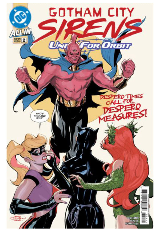 Gotham City Sirens: Unfit for Orbit #2A