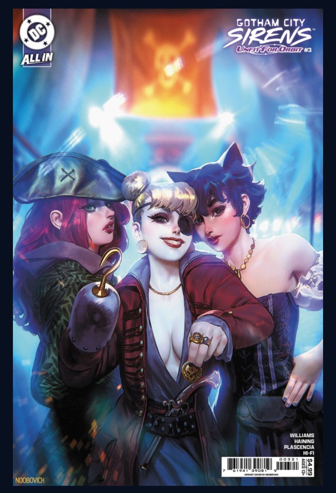 Gotham City Sirens: Unfit for Orbit #3B