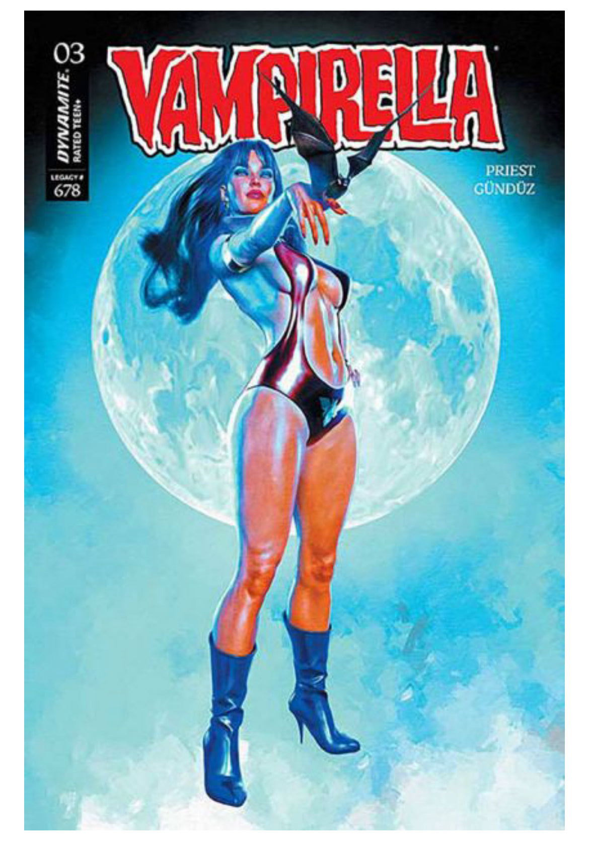 Vampirella, Vol. 8 #3V (Moon variant)