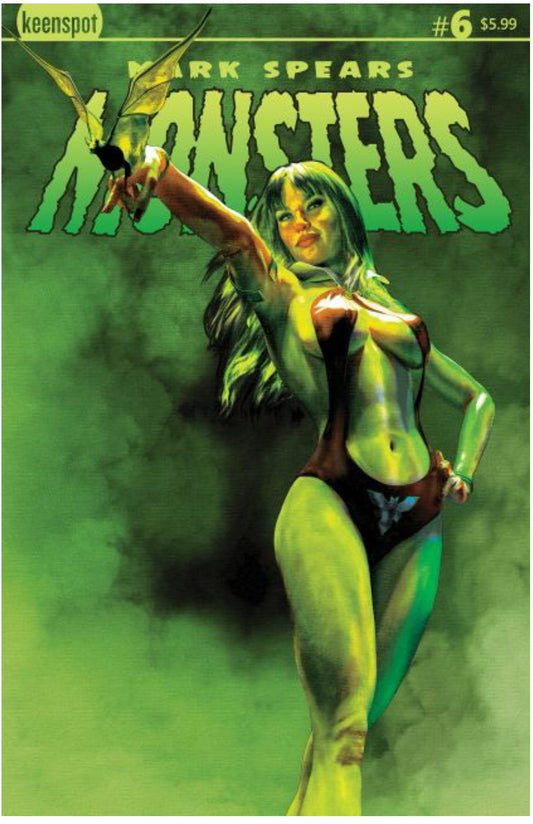 Mark Spears Monsters #6C (Vampirella variant)
