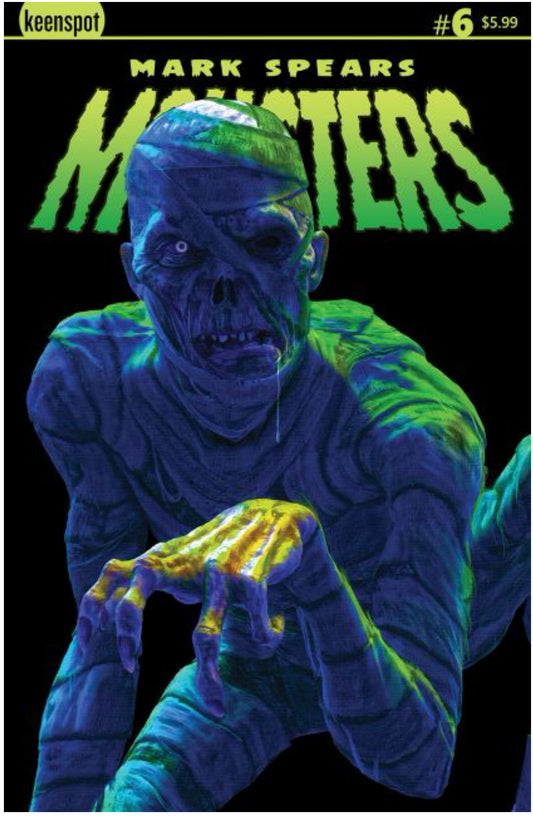 Mark Spears Monsters #6B (The Cursed Mummy variant)