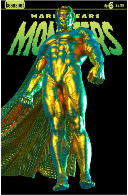 Mark Spears Monsters #6A (The Golden Man variant)