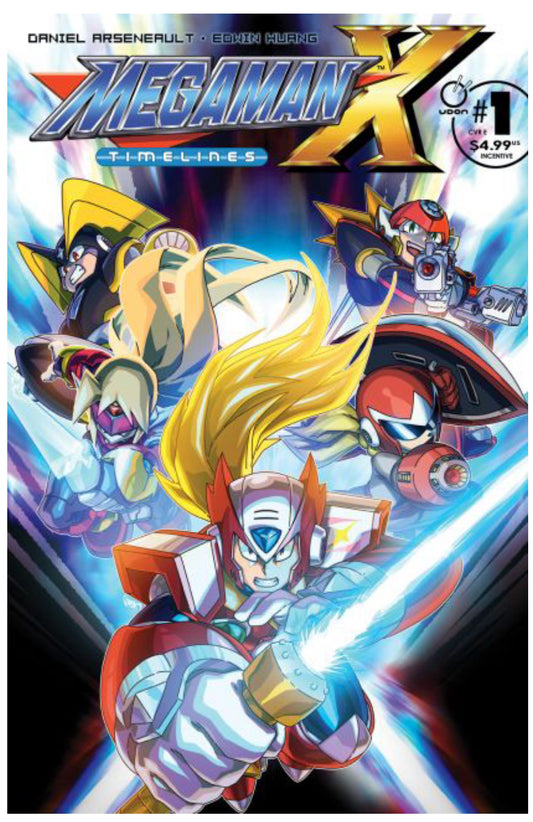 Mega Man X Timelines #1E (1:5 ratio) Incentive variant
