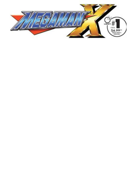 Mega Man X Timelines #1D (Blank variant)
