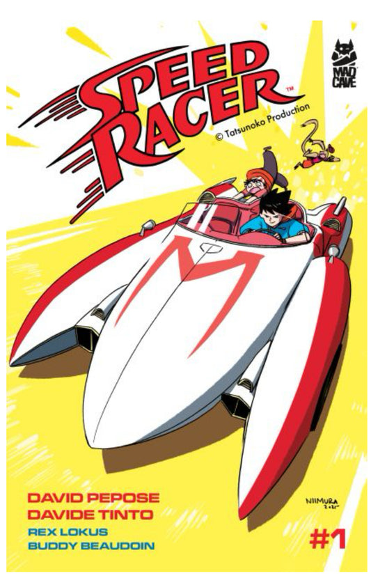 Speed Racer #1H - Mad Cave Studios (1:20 ration Incentive variant)