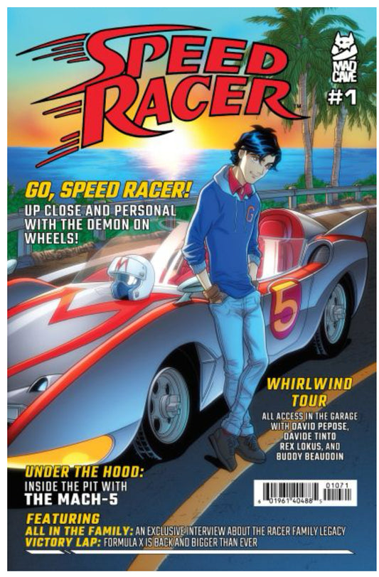 Speed Racer #1G - Mad Cave Studios (1:10 ratio Incentive variant)