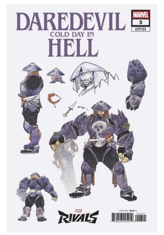 Daredevil: Cold Day in Hell #3F (Marvel Rivals variant)