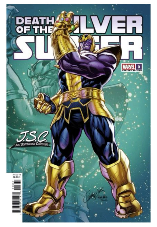 Death of the Silver Surfer #3C (Just Spectacular Collection variant)
