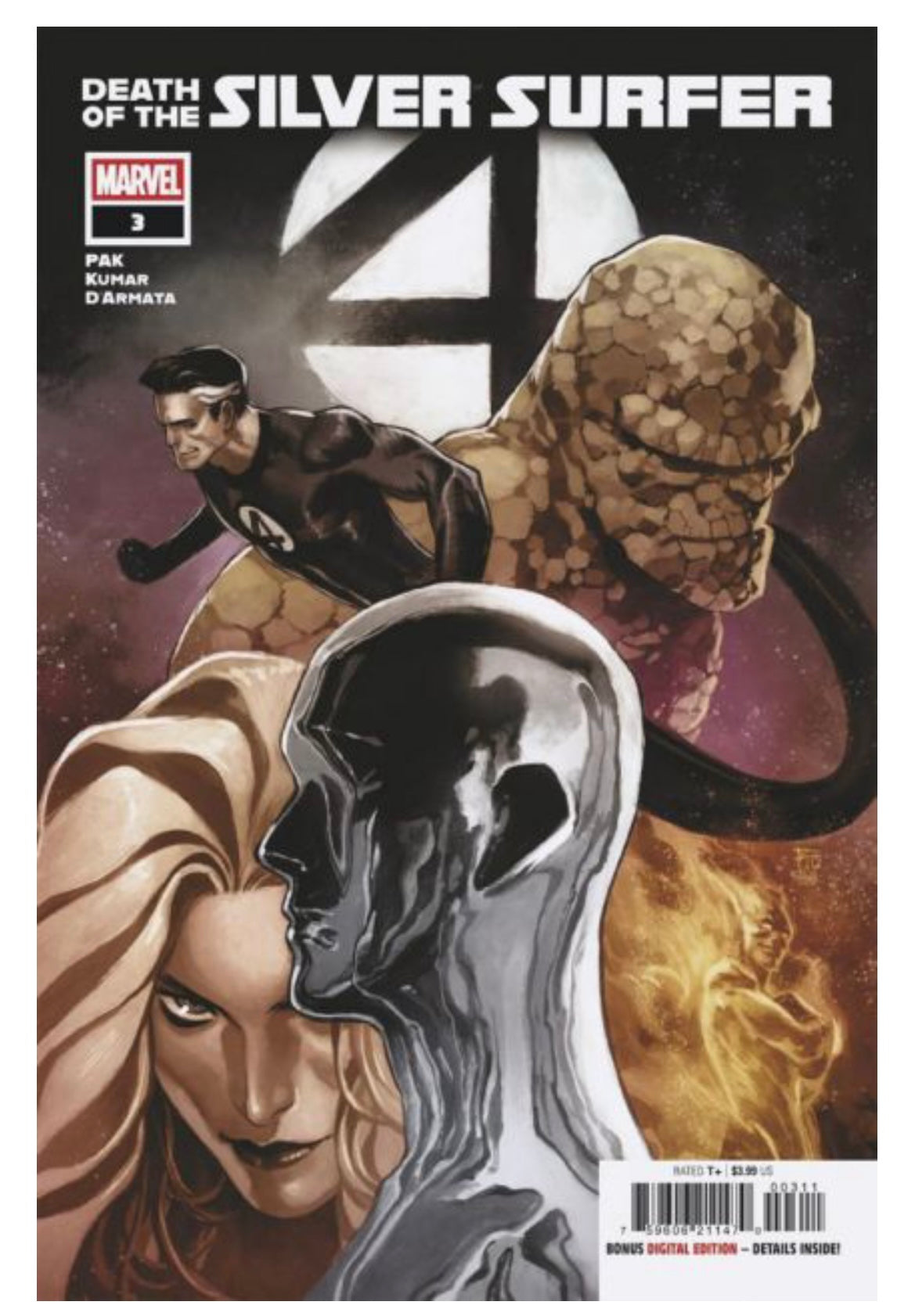Death of the Silver Surfer #3A