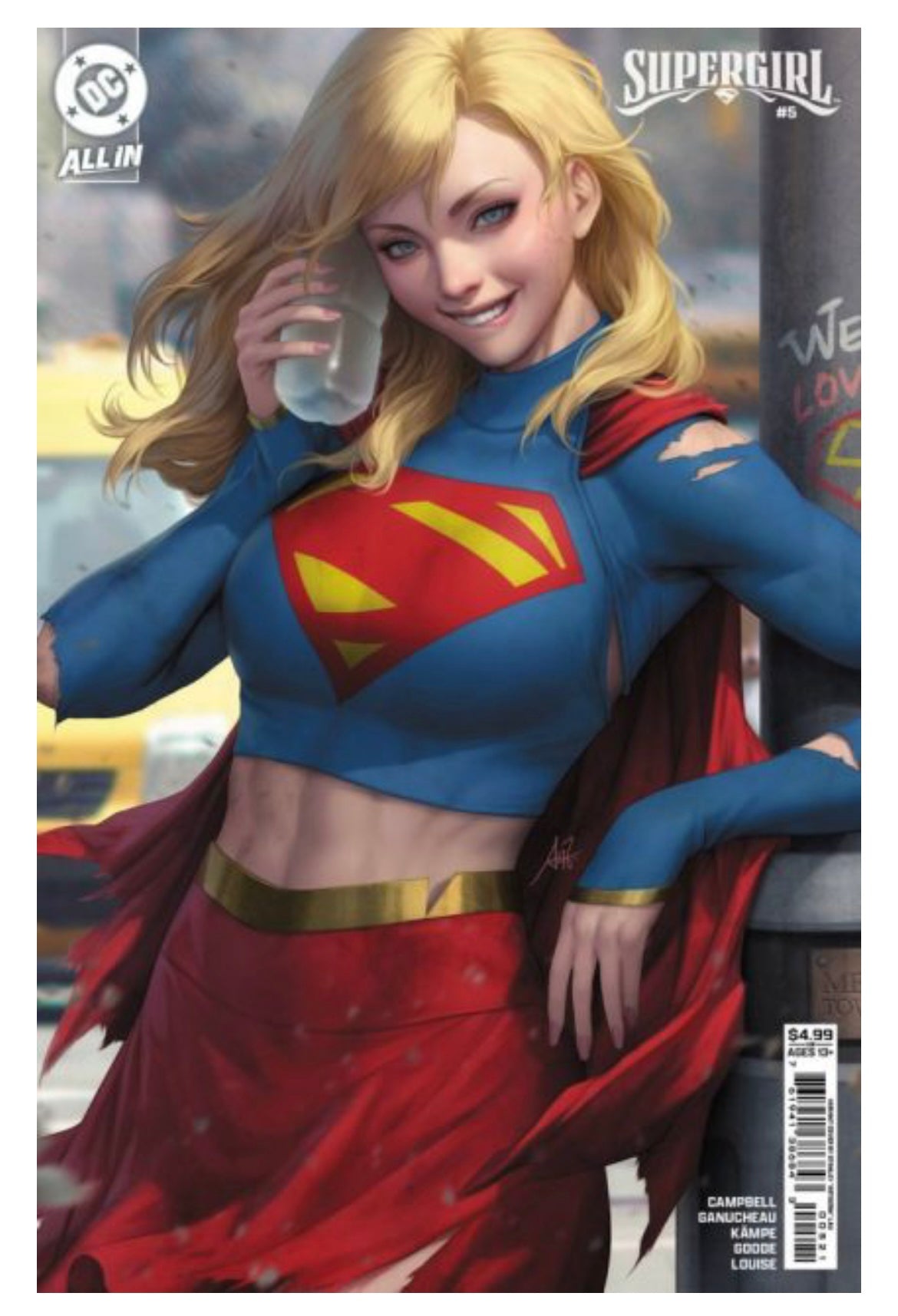 Supergirl, Vol. 8 #5B