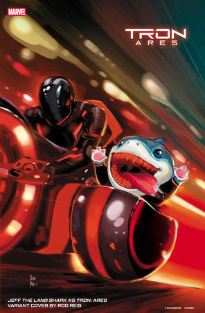 Jeff the Land Shark #5D (Tron: Ares variant)