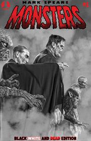 Mark Spears Monsters: Black, White & Dead #1A (7th printing - Blood Seekers variant)