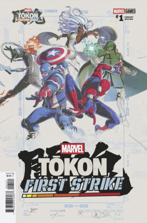 Marvel Tokon: First Strike #1B (Marvel Tokon: Fighting Souls variant)