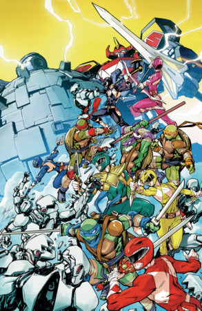 Mighty Morphin Power Rangers / Teenage Mutant Ninja Turtles, Vol. 3 #4J (Unlimited variant)