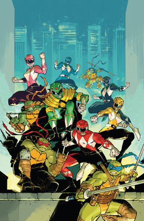 Mighty Morphin Power Rangers/Teenage Mutant Ninja Turtles #2M (1:5 Ratio variant)