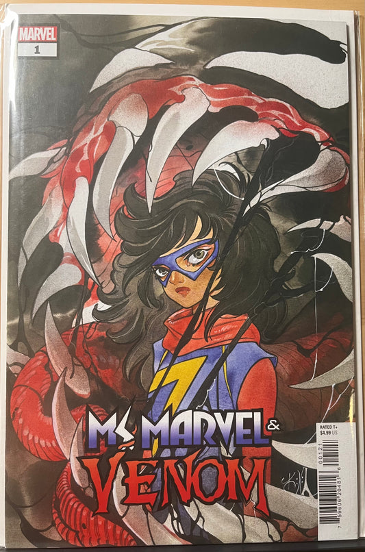 Ms. Marvel & Venom #1B