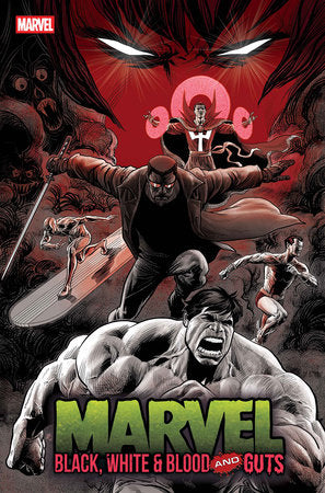 Marvel: Black, White & Blood and Guts #4A