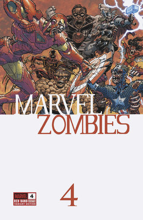Marvel Zombies: Red Band #4B (Retro Zombie variant)